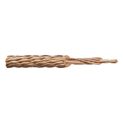 Cable de Cobre Desnudo para Apartarrayos / 28 Hilos Clase II / 58.0 mm² / 100 m (328.1 ft) / Diámetro 13.7 mm