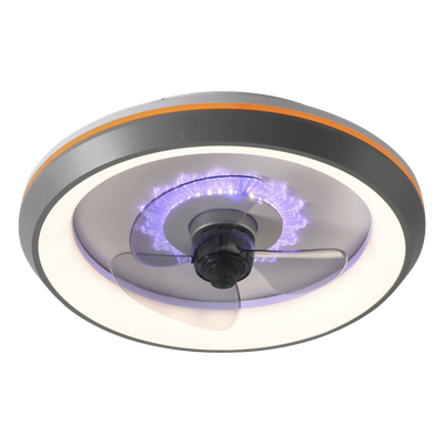 Ventilador de Techo con Luminario LED / 88 W / 4500 Lm / 3 Temperaturas de Color / 6 Velocidades / Diámetro 500 mm (19.7 in) / Control Remoto