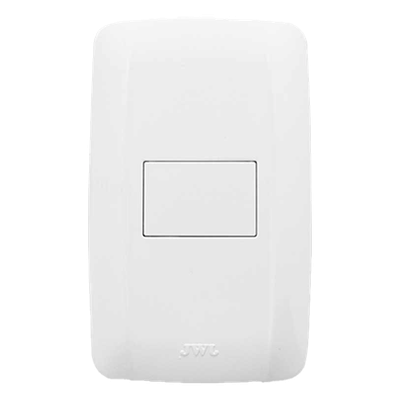 Placa Ciega / 78 x 118 mm / ABS Resistente / IP20 / Interior / 10A / 127V~ 60Hz