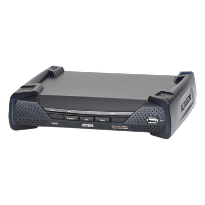 Extensor KVM sobre IP / 4K UHD 60Hz / HDMI 2.0 HDR / SFP Fibra Óptica / USB 2.0 / 2.95 x 6.30 x 1.18 pulgadas