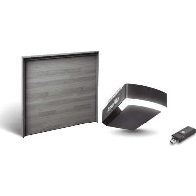 Kit Puerta de Garage 16×8 Pies / Insulada 43 mm / Motor FS1000M 1/2 HP / Interfaz WiFi ACCESSWIFI / Incluye 3 Controles