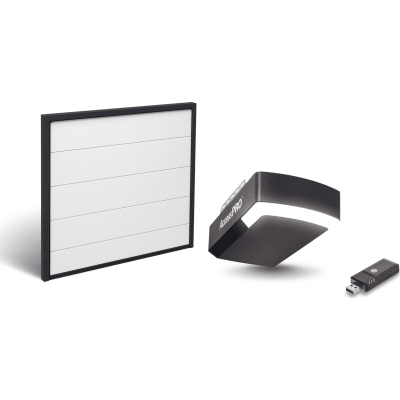Kit Puerta de Garage 9×9 Pies (2.74 x 2.74 m) / Motor DC 1/2 HP / Insulada / Activación WiFi / Hasta 50 Controles / Lámina Calibre 26