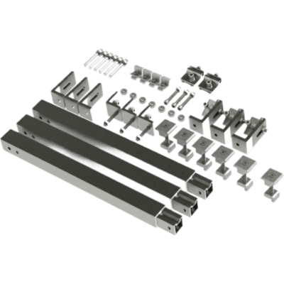 Caja de Accesorios para Kit de Montaje / Diseño Compacto / Material Resistente / Instalación Simplificada