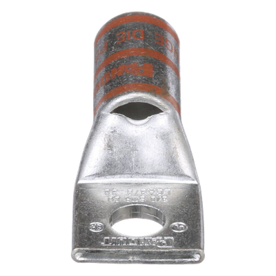Zapata de Compresión / Calibre 3/0 AWG / Orificio 3/8″ (9.5 mm) / Estañado / Mirilla de Inspección