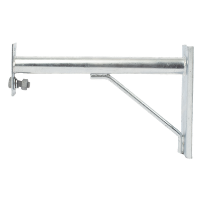 Brazo de Extensión para Fibra Óptica / 40 cm (15.7 in) / Acero Galvanizado en Caliente / 2 kg / Compatible con Herrajes Tipo J / ADSS y Mini-ADSS
