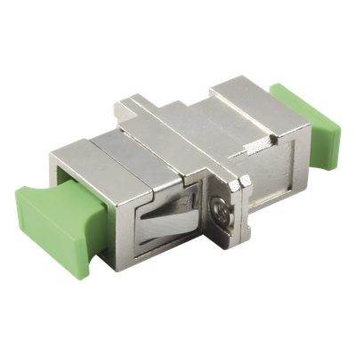 Módulo Acoplador de Fibra Óptica / SC/APC a SC/APC / Monomodo / Simplex / Diseño Pasivo