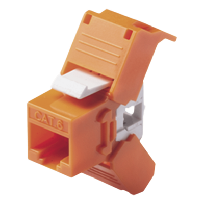 Módulo Jack Keystone / Cat6A / RJ45 / Sin Blindaje / 750 Conexiones / UL94V-0
