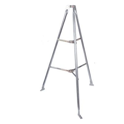 Tripie de Montaje para Exterior / Altura 1.52 m (4.99 ft) / Acero Galvanizado / Mástiles 1 1/4 a 2″ / Longitud Mástil hasta 3 m (9.84 ft)
