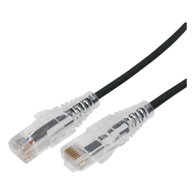 Cable de Parcheo Slim UTP / Cat6A / 2 m (6.56 ft) / 28 AWG / 100 Ω / RJ45 / IEEE 802.3