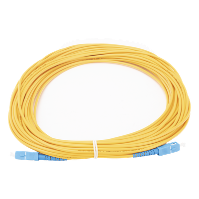 Jumper de Fibra Óptica / Monomodo OS2 G.652D / SC/UPC – SC/UPC / Simplex / 20 m (65.6 ft) / 3 mm