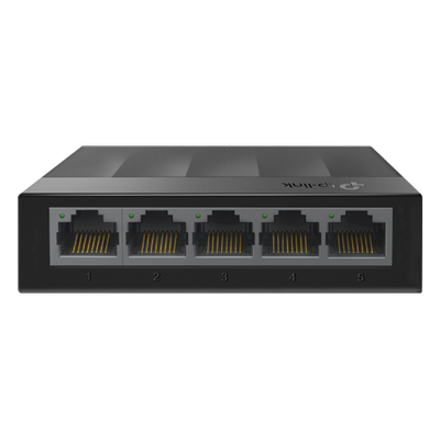 Switch / 5 Puertos Gigabit / 10 Gbps / Fanless / 3.5×2.8×0.9 in