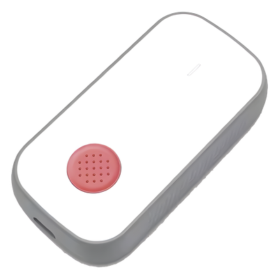 Botón de Pánico IoT / LoRaWAN 5 km / GPS Exterior y BLE Interior / Batería Recargable 540 mAh / IP66