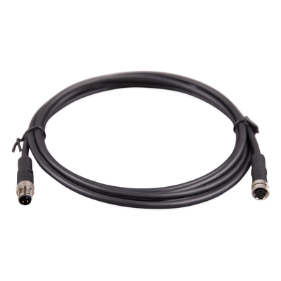 Cable de Comunicación BMS / Conector Circular M8 / 2 m (6.6 ft) de Longitud / 2 Piezas / Compatible con Baterías Victron Litio NG