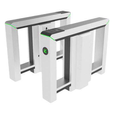 Torniquete de Barrera Flap / Plataforma Sólida 50-100 mm / Ancho 1355 mm / Altura 1010 mm / Tapas Desmontables / Mantenimiento Accesible