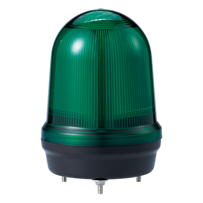Señalizador LED Industrial / 4 Modos de Luz / 110-220 VCA / Verde / IP65 / -30°C a +50°C