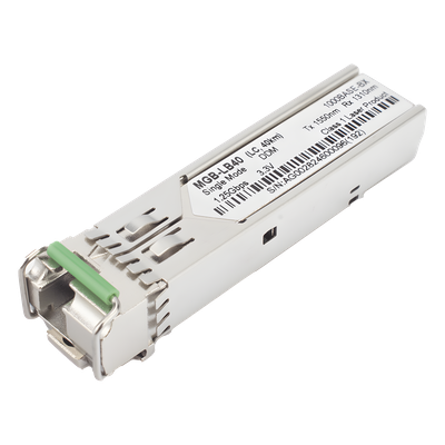 Transceptor mini-GBIC SFP 1G LC / WDM BIDI / Monomodo 40 km / TX 1550nm RX 1310nm / Hot-pluggable