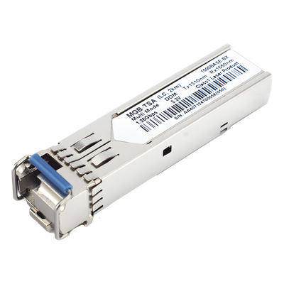 Transceptor SFP / 1000BASE-BX / WDM TX 1310 nm / Monomodo 2 km / LC Simplex / -40 a 85 °C
