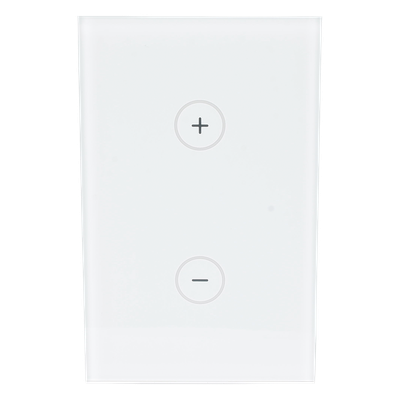 Interruptor Dimmer Táctil Z-Wave 700 / Control LED hasta 150 W / Alimentación Universal AC 85-260V / Medidor de Consumo / Compatible Hubitat HC8 / Panel Alarma Álula M2M