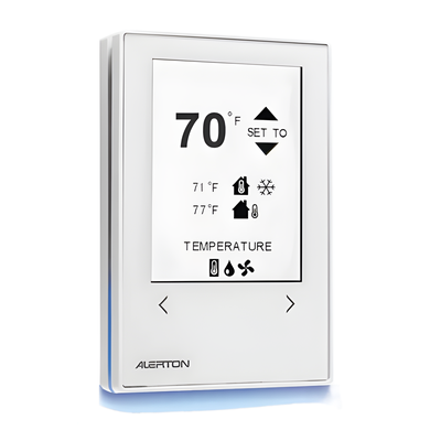 Sensor de Pared BMS / Pantalla Táctil Capacitiva / Temperatura ±0.36°F / Humedad ±3% RH / BACnet MS/TP / ARM Cortex-M4