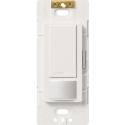 Sensor de Ocupación y Vacancia / 120 V~ / 2 A / Cobertura 83 m² (892.7 ft²) / Tecnología XCT / Unipolar / LED, CFL e Incandescente