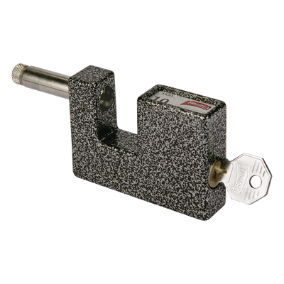 Candado de Seguridad / Pasador Estrecho Anti-Palanca / 5 Pernos de Combinación / Cuerpo Aleación Metálica 71 mm (2.8 in) / Acabado Cromo Martillado