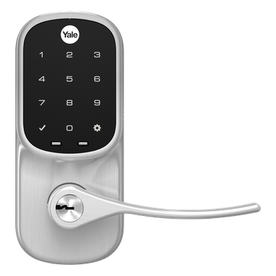 Cerradura Electrónica Autónoma / Teclado Táctil / 250 Códigos PIN / ANSI/BHMA Grado 2 / Cierre Automático 30 s / Pilas AA