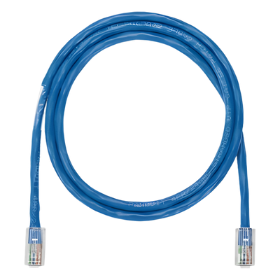 Cable de Parcheo UTP / Cat 5e / 24 AWG / 2.13 m (7 ft) / T568A / Azul