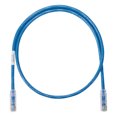 Cable de Parcheo UTP / Cat 6 / 40 ft (12.19 m) / 24 AWG / T568B / Azul