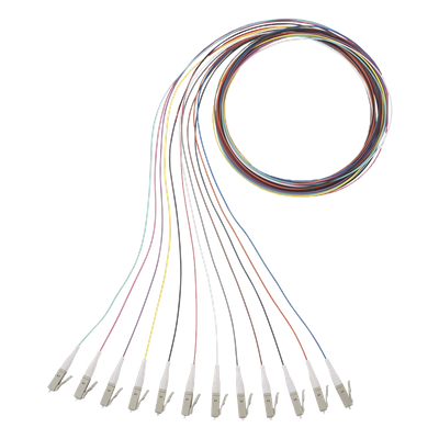 Kit de Pigtails / LC Multimodo / OM3 50/125 / 900μm / 1 Metro (3.28 Pies) / 12 Unidades