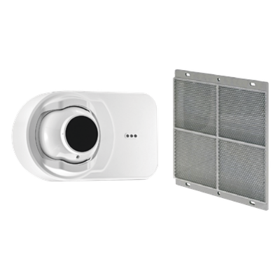 Detector de Humo por Haz Reflejado / Convencional / 100 m x 18 m (328 ft x 59 ft) / Infrarrojo / 6 Cables / Inmunidad a Luz Solar