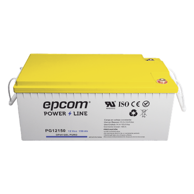 Batería de Gel OPzV / 12 V / 150 Ah / Ciclo Profundo / Vida Útil 20+ Años / Descarga Máxima 500 A / Aplicaciones Fotovoltaicas y Respaldo