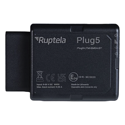 Localizador GPS Vehicular / LTE Cat4 y LTE-M / Respaldo 2G / OBD Plug & Play / BLE 5.1 / Batería Interna 9-30 V DC