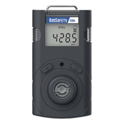Monitor Personal de Gas CO2 / Sensor NDIR 0-50,000 ppm / Alarmas de 3 Niveles / IP66/IP67 / Autonomía 7 Días / Registro 64,000 Lecturas