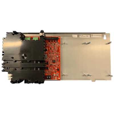 Fuente de Alimentación Direccionable / 4 Salidas NAC 24 VDC / 2 Salidas Auxiliares / Carga 7 a 100 Ah / Bus CLP / Gabinete CAB-5