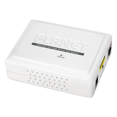 Divisor PoE / 802.3at / Salida 12V 2A o 24V 1A / Gigabit 10/100/1000 Mbps / UTP hasta 100 m (328 pies)