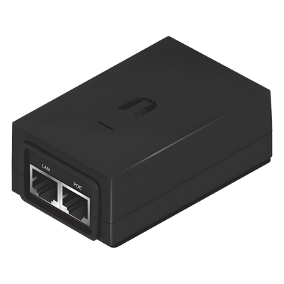 Adaptador PoE / 24 VDC / 1.25 A / Puerto Gigabit / 4 Pares / Protección ESD / 94 x 60 x 33 mm