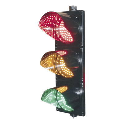 Semáforo LED / Tricolor Rojo-Verde-Amarillo / 200 mm / 110 VCA / 30° Ángulo de Visión / IP Sellado