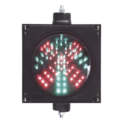 Semáforo LED / Diámetro 20 cm / 81 LEDs / IP65 / 110 VCA / 6 W / Intensidad 500 cd Rojo / 400-600 cd Verde