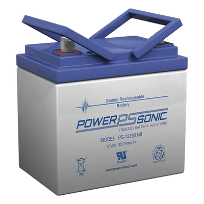 Batería de Respaldo AGM/VRLA / 12V / 35 Ah / Terminales NB / Vida Útil 5 Años / Certificación UL