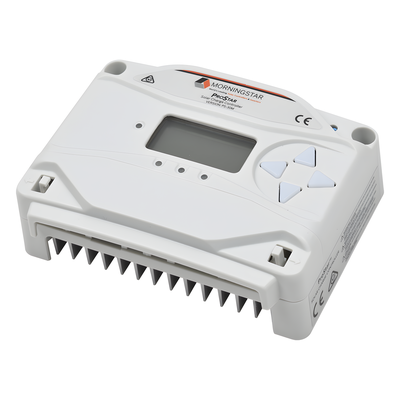 Controlador de carga solar / 12-24 Vcc / 30 A / 98.4 ft entrada solar máxima / LCD 128×64
