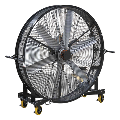 Ventilador Industrial Móvil / 6 Aspas / 1.5 m (4.9 ft) / 127 Vca / 954 m³/min / 60 dB / Giro 360°