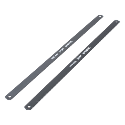 Segueta Bimetálica / 24 TPI / 12 in (30.5 cm) / Acero M2+D6A / 2 Piezas