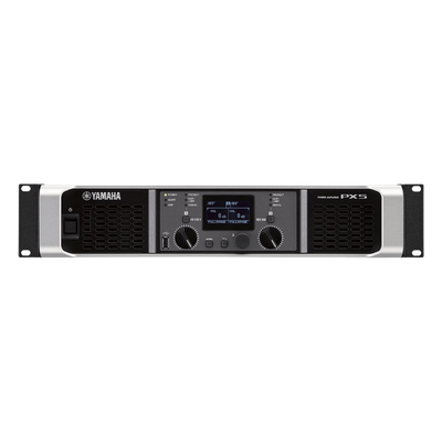 Amplificador Clase D / 500 W x 2 a 8Ω / 800 W x 2 a 4Ω / Baja Impedancia / Procesamiento Inteligente / 1.64 x 1.64 ft