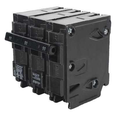 Interruptor Automático Enchufable / 3 Polos / 50A / 240V AC / 10 kA / Tipo QP