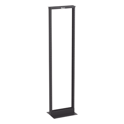 Rack de Dos Postes / 19 Pulgadas / 45 Unidades / Aluminio / Carga 1000 lbs (453 kg) / Rieles Numerados #12-24