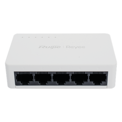 Switch No Administrable / 5 Puertos Gigabit / 10 Gbps Switching / Plug & Play / 2.1W Máximo / Cloud Visible
