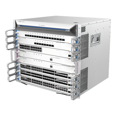 Chasis Switch Core / 6 Slots Modulares / 1920 Gbps / 1440 Mpps / 442x410x396 mm / 17.3×16.1×15.6 in