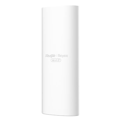 Punto de Acceso Exterior Wi-Fi 7 / BE5040 / Doble Banda MLO / 5 Gbps / Puerto 2.5G PoE In / IP65 / -30°C a 65°C / 512 Usuarios