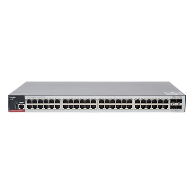 Switch Administrable L2+ / 48 Puertos Gigabit / 4 Uplink SFP 2.5G / 116 Gbps / 1U Rack