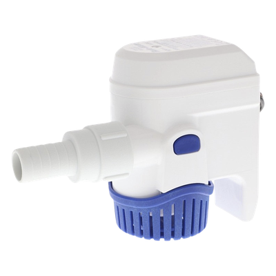 Bomba Sumergible de Achique Automatizada / 500 GPH (31 L/min) / 24 V DC / Altura Descarga 2 m (6.6 ft) / Sensor Integral con Modo Respaldo / Conexión Manguera 19 mm (3/4′)